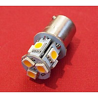 Classic Car LED  Upgrade Bulb (15mm Bayonet Fitting) Single Filament   Warm White   12V15SWW