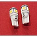 CLASSIC CAR LED Capless  Wedge Bulbs Dash Gauge & Sidelights Bright White  W5W -    12VT10WH