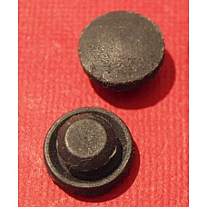 Classic Mini Boot Floor Blanking Plug & Rubber Grommet.(8mm - 5/16" hole)  (Set of Two)  13H1954-SetA