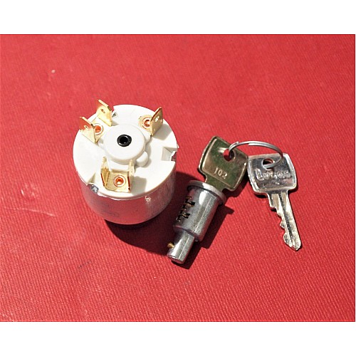 Dashboard Mount Ignition Switch With Barrel and Keys 13H337LUCASSetA