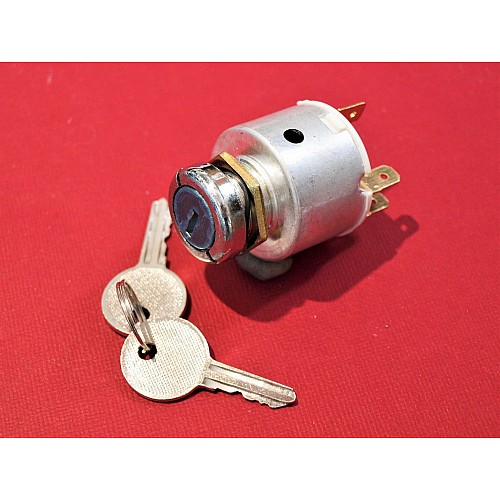 Dashboard Mount Ignition Switch With Barrel and Two Keys   13H337