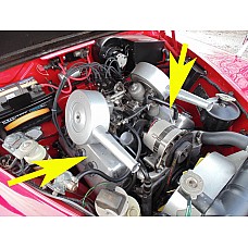 Gasket Daimler 2.5 V8 & SP250 Dart. Engine Top Cover Gasket. Rocker Cover Gaskets (Sold as a pair)   307827-SetA