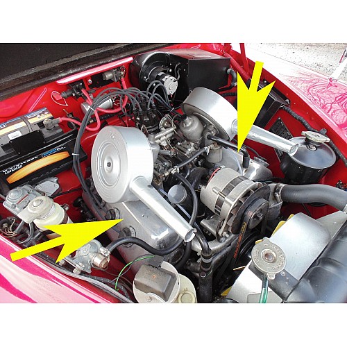 Gasket Daimler 2.5 V8 & SP250 Dart. Engine Top Cover Gasket. Rocker Cover Gaskets (Sold as a pair)   307827-SetA
