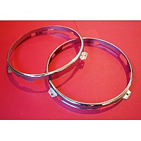 Lucas 7" Head Lamp Retaining Ring.  (Sold As A Pair)  515218-SetA