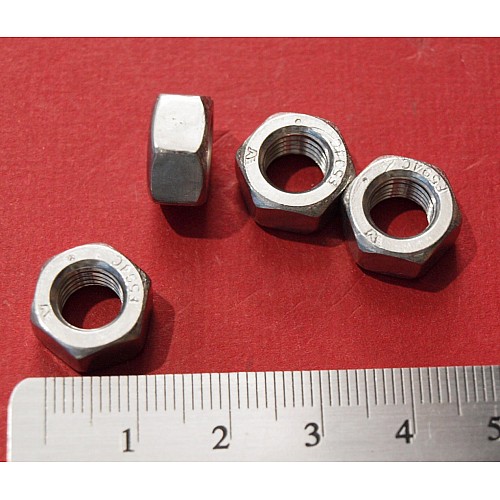 Stainless Steel Full Nut.  5/16 UNF  (Sold as a Set of Four)      515369-SetA