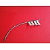 Triumph TR4 / 4A / 5 Short Rear Wing Beading (Sold as a Pair) Left & Right Hand S/S  750187-8-SetA