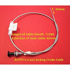 Choke Cable - Morris Minor with "C" Inscribed Knob (Non Locking)    ACP111