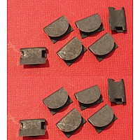 Classic Mini Outer Door Weather Strip Seal Clip & Upholstery Clip  (Sold as a set of 12)  ADH3809-SetA