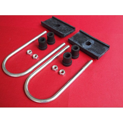 Leaf Spring Fitting Kit for Tube Axle MGBs       AHC109K