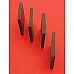 MGB Front Cross Member Flat Mounting Rubber Pad. (Sold as a Set of 4)   AHH6206-SetA