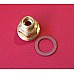 S.U Fuel Pump Outlet Union Brass with Sealing Washer . 1/4 BSP Thread   AUA 1422