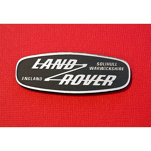 Land Rover Oval Badge  60mm long     BBIT02