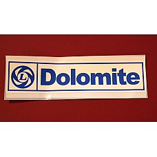 Leyland Dolomite Rear Window Vinyl Sticker 155mm x 35 mm  BBIT16