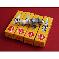 NGK BP6HS 12.7mm Reach Spark Plug Set (Set of 4)   BP6HS-Set4