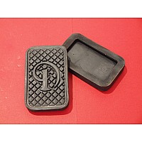 Daimler rubber pedal pad for clutch & brake.     C27521*