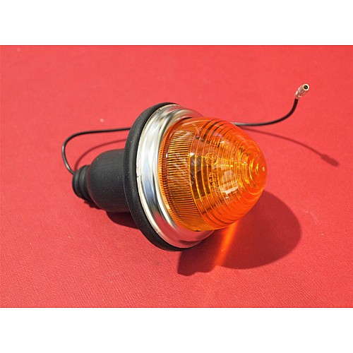 L594 Style Beehive Indicator Unit  - Composite Amber Lens ( Bulb included)  CHM13