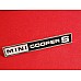 Classic Mini Cooper S Boot Lid Badge  CZH1381