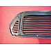 Classic Mini Satin Black Grille as fitted to MK3 & Mk4 Saloons from 1970    CZH4015MS