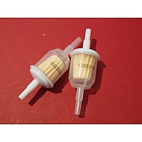 In-Line Fuel Filter for 1/4" (6mm) and 5/16" (8mm) Fuel Pipe.   ( Sold as a Pair)   FUELFILTER1-SetA