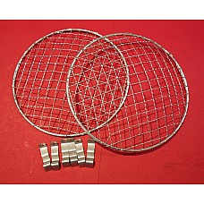 Stainless Steel Mesh Stone-guards for 7" Lucas lamps   GAC8000XS/S