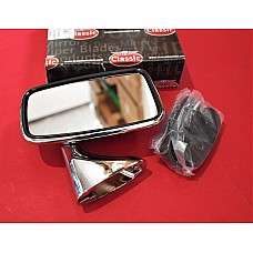 Stainless Steel Door Mirror   Convex Glass  Anti Dazzle Glass  Right Hand TEX Branded    GAM211X