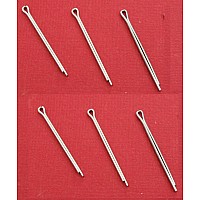 Steel Split pin  1/8' x 1-1/4"  Sold as a Set of 6 pcs   GFK101-SetA