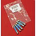 10A English Glass Fuse - (30mm long)    (Sold as a pack of 5)   GFS3010-SetA