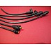 HT Plug Lead Set  - Silicone Core   (side entry Lucas 25d4). UK Made 7mm  GHT102UK