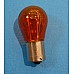 Lucas AMBER Indicator Bulb Single Filament 12V 21W BA15S  ( Sold as a Pair )  GLB343LUCAS-SetA