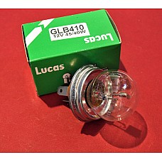 Lucas 12v P45T Head Light  Bulb 40/45 WATTS     GLB410LUCAS