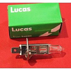 Lucas 12V 55w Halogen Bulb H1 Single  LLB448. H1 Single     GLB448