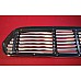 Classic Mini Grille Kit with Surrounds and Bonnet Lip. Full Louvre Slat Style. Bright Alloy     GRILLE05