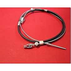 MGB Handbrake cable. Wire wheels only. 1967 - 74. GVC1005