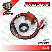 Powerspark Electronic Ignition Kit (Negative Earth) for Delco 4 Cylinder Distributor   K24-Powerspark