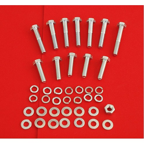 Mini Engine to Gearbox Nut Bolt & Washer Mounting  Kit. MSSK060