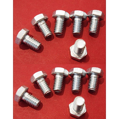 5/16 UNC x 1/2 Long. Set Screw  Zinc Plated  (Sold as a Set of 12)   SH505041-SetA