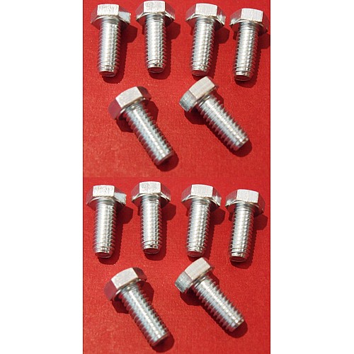 5/16 UNC x 3/4 Long. Set Screw  Zinc Plated  (Sold as a Set of 12)   SH505061-SetA