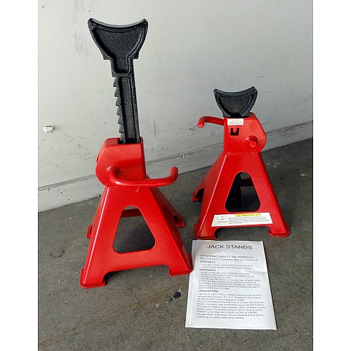 Jack Stands 6 Ton Axle Stands 6 Ton (Pair) - Two Stands    WT46001