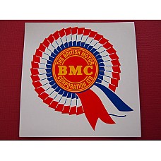 British Motor Corporation BMC Rosette Transfer or Window Sticker. 90mm    TR208
