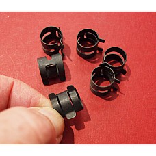 1/2" or 13mm Fuel Pipe Clip.   (Sold as a set of 6)  UKC3795-SetA