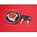 Stainless Steel Locking Petrol Filler cap (with 2 keys)Mini Midget MGB  (Non Vented)  WLD100660