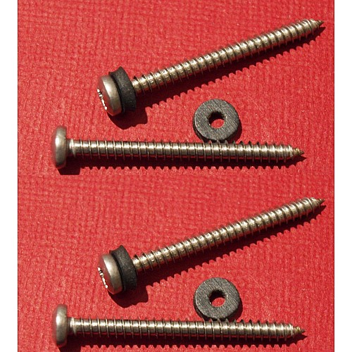 Classic Mini Mk4 Rear Lamp Lens Fixing Screws with Seals (Sold as set of 4)  XYP100310-SetA