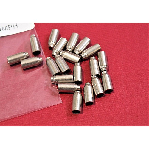 Bullet Connector Solder bullet connectors. (Sold as a pack of 20