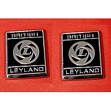 British Leyland Enamel Wing Badge  (Sold as a pair)  725525-SetA