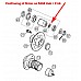 MGB & MGC & Austin Healey  Wheel Hub - Bearing  7 Piece Assorted Shim Kit -    ATB4242K