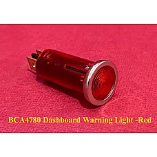 Dashboard Indicator Warning Light -  Red Includes Bulb    BCA4780