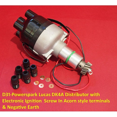 Powerspark Lucas DK4A Distributor with Electronic Ignition  Negative Earth   D31-Powerspark