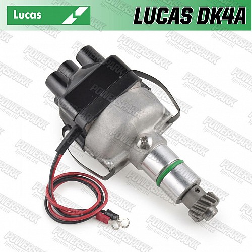 Powerspark Lucas DK4A Distributor With Electronic Ignition Negative ...