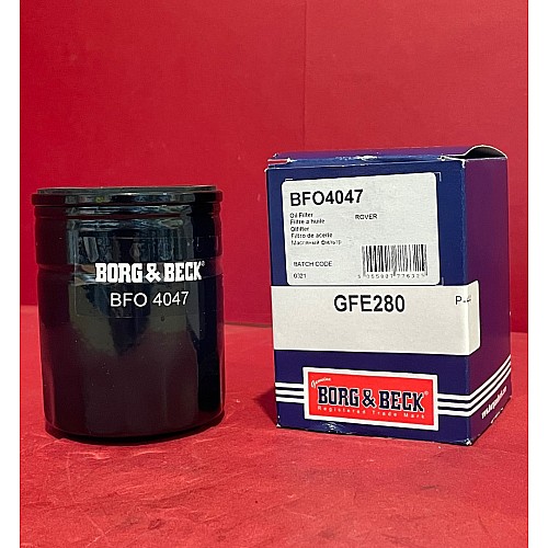 Borg & Beck Oil Filter Cartridge MGF  & MG TF High Quality   GFE280   BFO4047