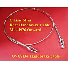 Classic Mini Rear Handbrake Cable. Mk4 1976 Onward. GVC2134 BKB1020